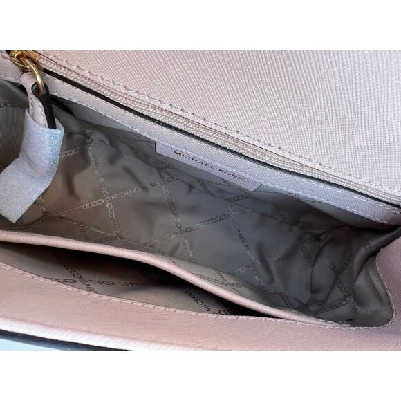 Michael Kors crossbody bag ava XS saffiano leather purse soft pink - Picture 7 of 9